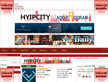 Tablet Screenshot of hyipcity.com
